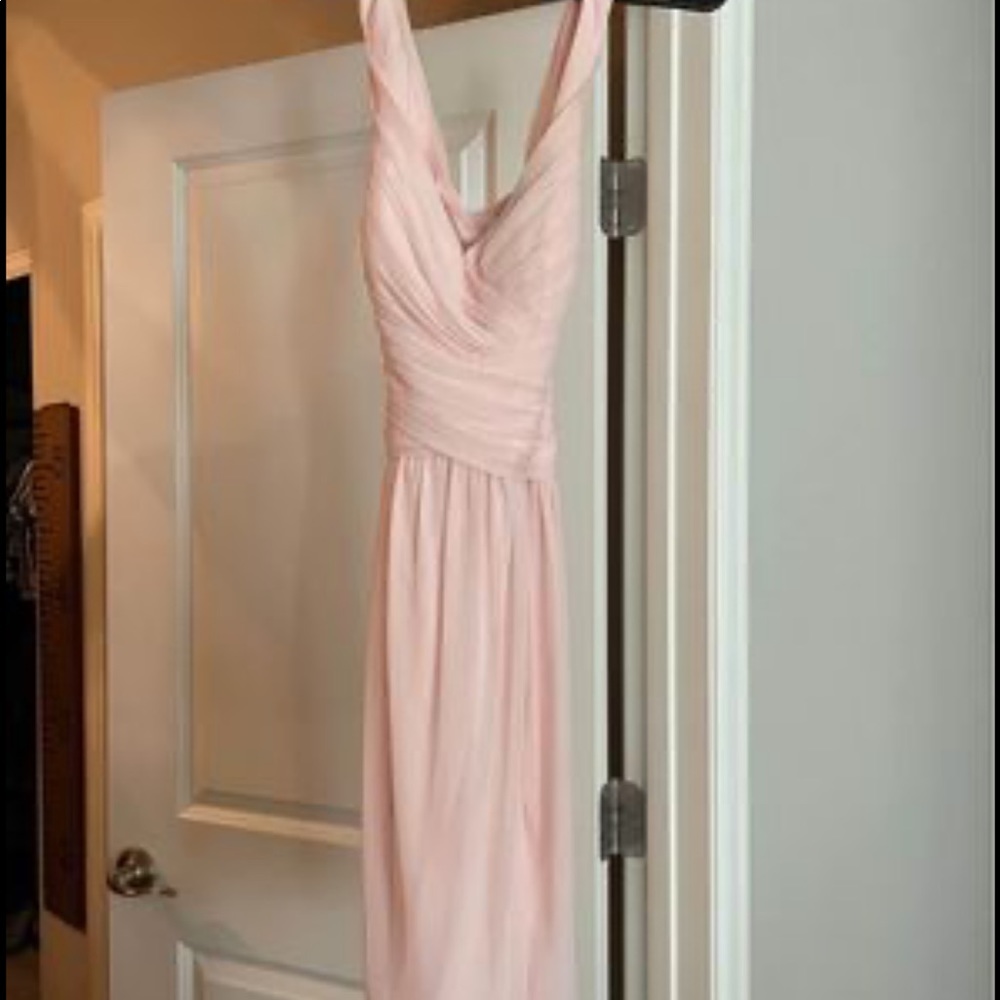 Bridesmaid dress.  Color petal.